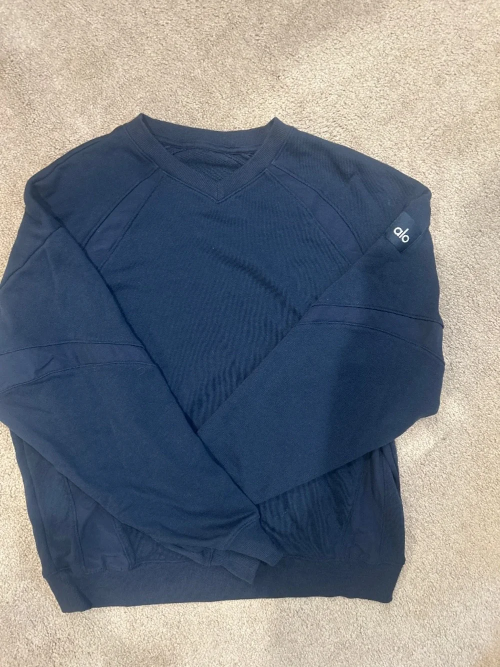Navy Alo Sweatshirt